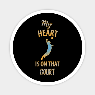 Volleyball Sport Team Play Gift Magnet